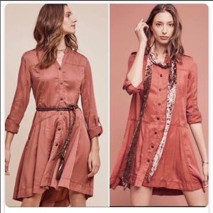 HOLDING HORSES MARIONA FRONT BUTTON DOWN DRESS 4